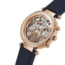 GUESS 女士银色多功能手表 GW0403L1/GW0403L2/GW0403L3/GW0484L1/GW0484L2 - 黑色 - 查看 2