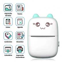 Mini Portable Pocket Thermal Printer Wireless Printing Photos Notes Bluetooth For Android IOS - Nhiều màu - Xem 15