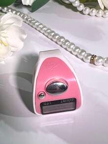 Nuovo contatore elettronico portatile, display LED ad anello elastico, mini contatore manuale, contatore per uso quotidiano di carte e imballaggi