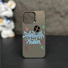 Fundas para Teléfonoóvil del Equipo Coreano para 16 15 14 13 12 11 Pro X XR XSMAX 8 Plus, Cubierta Trasera Antichoque y Mate17  17promax - Negro - Ver 5