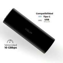 Case Enclosure ACTECK Armor Plus HC650 10 Gbps M.2 USB-C Negro – Alta velocidad y diseño resistente - Negro - Ver 2