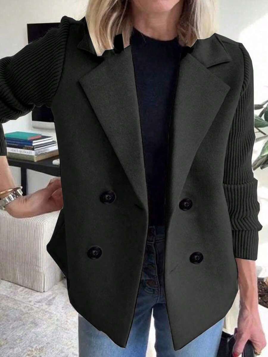 Women Coats - Black - View 1