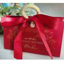 10 件彩色铝箔纸礼品盒,复古三角形仿珍珠花卉手持糖果盒,圣诞节/新年礼品包装盒 - 适用于松饼、蜡烛、珠宝礼品、母亲节/婚礼/生日/周年纪念派对用品,三角形糖果盒,非常适合婚礼、生日和夏季派对,包装盒,婚礼装饰,婚礼,礼品盒,婚礼用品,婚礼回礼,礼品盒,婚宴装饰,圣诞礼品包装盒 - 彩色 - 查看 11