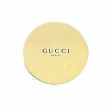 Gucci Golden Makeup Mirror, Portable, Foldable, Pocket Mirror, Two-Sided Mirror, High-End Exquisite Style, Elegant, Suitable For Daily Use, Touch-Ups, Work, School, Travel, Shopping
