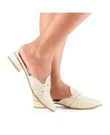 Sapato Mississipi Mule - Feminino - Bege - Visão 6