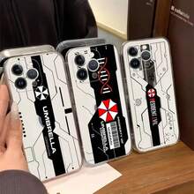 Custodia per telefono con motivo da gioco compatibile con 17, 16, 15, 8, 7, 6, 6S Plus, X, SE, XR, XS, 14, 11, 12, 13 Mini, Pro e Pro Max