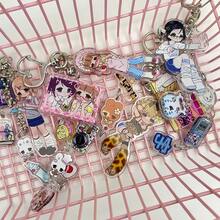 Heisei-Style JK! Cute Cartoon Retro Style Girl Keychain Bag Decoration Pendant Accessory (Excluding Card Paper)