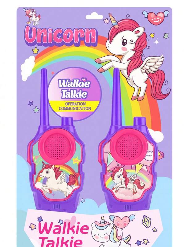 Walkie Talkie Infantil com Luz e Som – Diversão Interativa para Crianças!