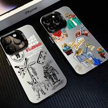 Nueva llegada de rapero, nueva funda de teléfono de  para Phone17 Promax 16 Promax/16 Plus/16 Pro/16, compatible con 15/14/13/12/11, acabado mate a prueba de golpes. - CYB-312CY250815704 - Ver 5