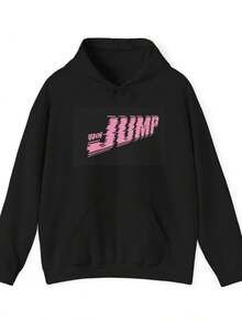 Black Pink Deadline Merch Jump - Hoodie, Sweatshirt, Jumper, Pullover, Casual Wear, Music Fan Appare - 黑色 - 查看 1