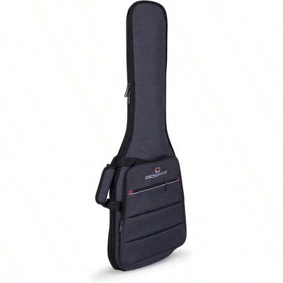 Crossrock Backpack Bag 10mm Padded Dark Grey Fits Electric Guitar CRSG107EGR