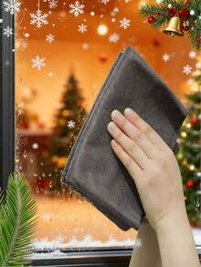 1/5/10pcs Magic Glass Cleaning Cloths, Thickened Super Absorbent Cleaning Wipes, Suitable For Kitchen, Bathroom And Car, Can Clean Windows, Mirrors And Tabletops Without Water, Durable Microfiber Wipes