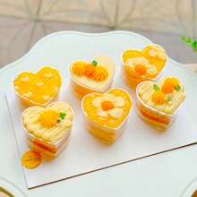 10pcs 5oz Heart-Shaped Dessert Cups, Suitable For Holding Tiramisu, Clear Plastic Pies, Round Appetizers, Fruits, Puddings, Mousses, Ice Creams, Etc. Applicable For Birthday, Party, Wedding, Valentine's Day, New Year, Christmas And Other Occasions. - Multiple Colors/random Styles - View 3