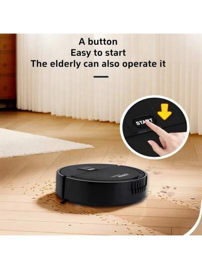 Robot Stofzuiger Cleaner Self Cleaning 1000Pa Suction Wet Dry Mopping Electric Sweeper view 3