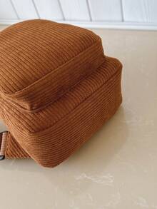 1 Stück Cord Hüfttasche, modisch und vielseitig mit doppellagiger Reißverschlusstasche, verstellbarer Schultergurt, geeignet für Teenager-Mädchen, weibliche Studenten, Erstsemester und Büroarbeiter, sehr geeignet für Büro, Uni, Arbeit, Geschäft, Pendeln, Outdoor, Reisen, Ausflüge, Einschulung College-Stil Hüfttasche