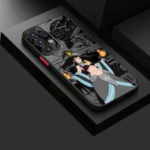 Custodia compatibile con cover traslucida opaca per telefono, motivo anime cartoni animati fuoco, compatibile con Samsung A53 A52 A33 A32 A51 A71 A21S A13 A73 A50 A22 A12 5G, custodia TPU, compatibile con 17 Case, 17 Pro Case, 17 Pro Max Case - FA9403HES - Visualizzare 8