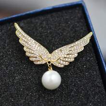 An Angel Wing Wing-Shaped Brooch, Elegant And Stylish Pins, And Stylish Corsage Accessories Can Be - mặc định - Xem 10