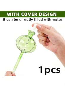 1/2/4pcs Cactus Shaped Self-Watering Device, Plastic Watering Globes, Cute Decor, Green Cactus Shape