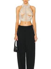 1 buc perle artificiale lanț de corp pentru femei cu mărgele înfășurate rochii petrecere muzică festival accesorii premium pentru femei potrivite pentru bar petrecere cadou pentru doamne