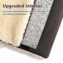 1 pieza Almohadilla térmica para mascotas, Cama acolchada y cálida para mascotas con capa reflectante de calor, Alfombra lavable para perros y gatos, No se necesita electricidad, Adecuada para mascotas medianas y pequeñas en otoño/invierno