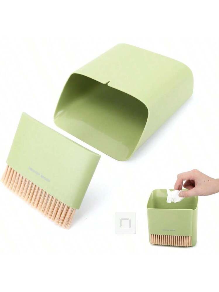 Small Broom And Dustpan Set, Portable Hand Whisk Broom Brush, Mini Hanging Trash Can,Soft Bristle Household Brooms With Dust Pan Combo Set For Cleaning Desktops,Draewr,Sofa,Keyboard - 1 Set (orange - View #6