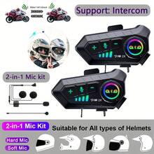 Wireless 12-In-1 Multi-Device Handheld Gaming Headphones With Spatial Audio Hi-Fi Sound, 50H Ultra-Long Battery, LED Display, -C & Design For Esports, Sports, Commuting - Compatible With Smartphones, Tablets, Laptops, Smart TVs, Projectors, Cars - Ideal For Motorcycle & Use (No Charger Included) - Ideal For Anime, Movies, Gaming, Calls, Podcasts - 黑色 - 查看 6