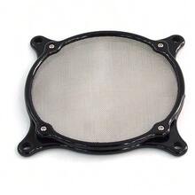 ModRight Fan Filter For 80mm Case Fans : Black - Silver - View 1
