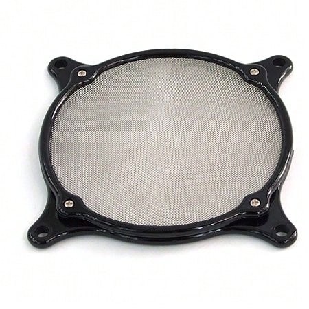 ModRight Fan Filter For 80mm Case Fans : Black - Silver - View 1