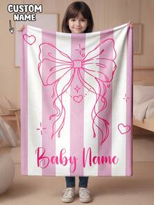 1 Stück personalisierte Decke, Textdecke, DIY Decke, Musterdecke, Gedenkdecke. Wandteppich, Fotoporträt Deckendesign, geeignet für Mädchen, Jungen, Erwachsene, Valentinstag, leicht, Baby Decke, personalisierte Decke, personalisierte Fotodecke