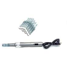 Dr RealPen Ultima M8 专业微针笔，配有 12 个 11/16/24/36/42 纳米针头 - 灰色 - 查看 3