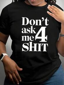 Women T-Shirts - Black - View 3