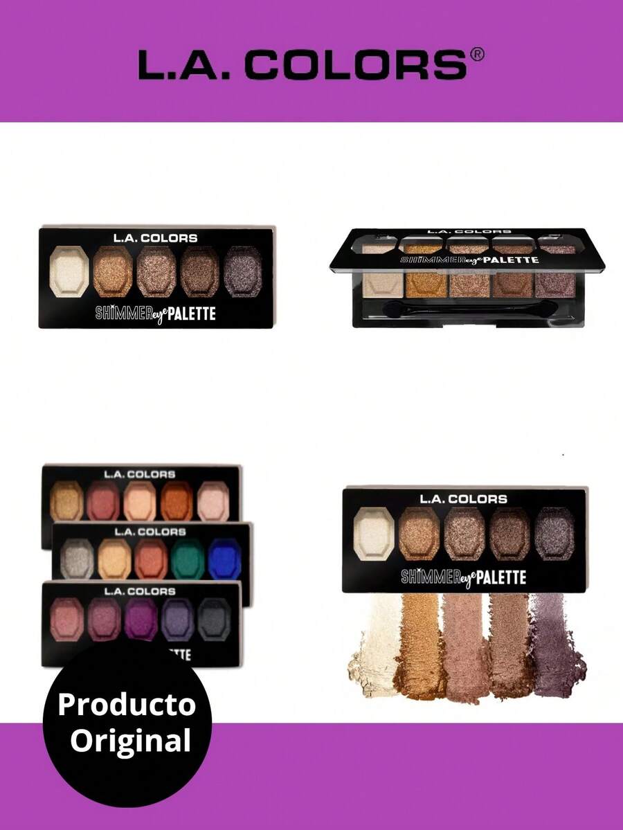 L.A. Colors Eyeshadow Palettes - 閃耀與光輝 - 查看 1