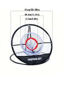 1 件便携式可折叠高尔夫切杆网，高尔夫目标击球网，室内/室外挥杆练习固定工具，适合提高比赛表现