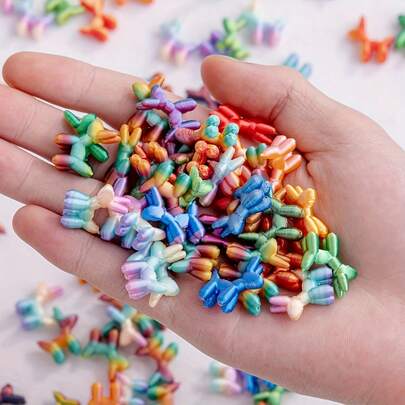 20 قطعة من تمثيلات الكلاب البالونية ثلاثية الأبعاد بطراز رجعي - تماثيل ملونة، مناسبة لحفلات أعياد الميلاد والكريسماس والعيد، إكسسوارات صنع المجوهرات DIY للاستخدام الداخلي والخارجي، مواد يدوية، وديكورات منزلية للأعياد - أفكار هدايا ممتعة واقتصادية، يمكن استخدامها كديكورات للكريسماس والهالوين أو كزينة منزلية للخريف