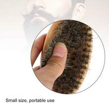 Set de Cepillo y Peine de Barba de Madera para Hombres con Cabello Grueso - Tamaño Pequeño - Multicolor - Ver 8