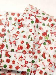 12/8/4pcs Christmas Gift Wrapping Paper Rolls, 35cm*50cm (13.78in*19.68in), Pink Background With Classic Santa Claus Patterns, Assorted Styles Randomly Sent, Suitable For Christmas, Birthday, Wedding And Party, Ideal For DIY Crafts And Creative Gift Packaging, May Have Fold Marks When Folded For Shipping, Merry Christmas! - Multicolor - View 12