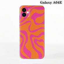 1 件极简主义电影不对称拼布图案硬质手机壳，表面光滑，适用于 11/12/13/14/15/16 Pro Max - 彩色 - 查看 52