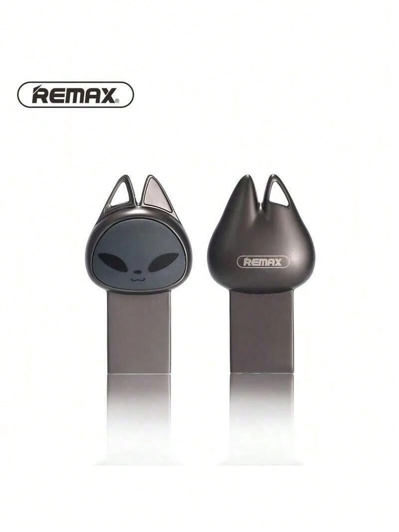 REMAX RRX-805 Metal High-Speed USB Flash Drive. Durable, Plug-And-Play. Slim And Lightweight Design For Portability. Suitable For Office And Study Use. Tin Color.