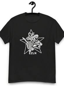 Uni T-Shirt – Viva EZLN Design  Gildan® 5000 - Style20 - View 1