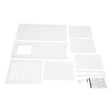 JUSODIN Bathroom Cabinet, Three Bathroom Cabinets, 38*28*80cm White Bathroom Cabinet, Toilet Side Cabinet Made Of PVC Material - White - View 5
