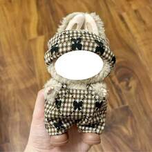 【仅衣服】17CM休闲时尚连体裤，1/2/3代可爱娃娃毛绒玩偶背带裤套装 适用于（不含娃娃和鞋子） - 彩色 - 查看 10