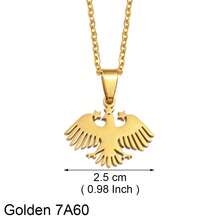 1pc Unisex Eagle Pendant Necklace, New Design