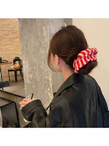 Fashionable Autumn And Winter Knitted Laid-Back Style Hair Ties, Bun Hair, Leather Band Hair Ties ,Ponytail Holders ,Hair Elastics ,Hair Rubber Bands ,Scrunchies ,Hair Rope