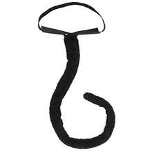 Skeleteen Costume Accessories Cat Tail - Furry Black Kitty Tail For Dress Up - 1 Piece - như hình ảnh - Xem 2
