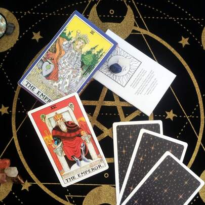 1 Box Of Small Cards, Popularizing Waite Classic Tarot, Card Size 10.3x6cm, Suitable For Beginners To Learn Divination Card Games, Christmas Gift, New Year Gift
