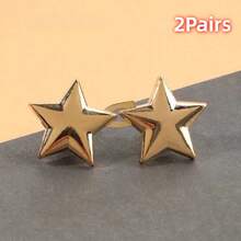 2 perechi/3 perechi cataramă mică în formă de stea pentru talie, nasture detașabil fără cuie pentru blugi - instrument de reducere a taliei - reglare a taliei fără cusături - îmbunătățirea taliei fără efort