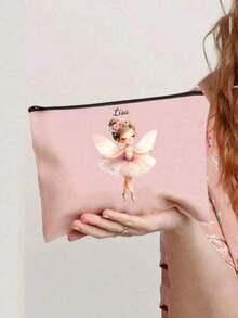 Personligt balettryggsäckset, perfekt för unga dansare och sagolika entusiaster. Ryggsäcken och matchande påse kan anpassas med namn. Den rymliga ryggsäcken rymmer läroböcker, dansskor och skolmaterial. - Multifärgad - Visa 15