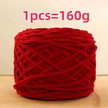 160g Garn-Bälle in mittlerer Stärke in 40 weichen & leuchtenden Farben, glatte Textur geeignet für Häkeln, Stricken, Decken, Pantoffeln, Taschen - ideal für Anfänger & Experten, langanhaltend & einfach zu verwenden (Mehrfarbige Optionen)