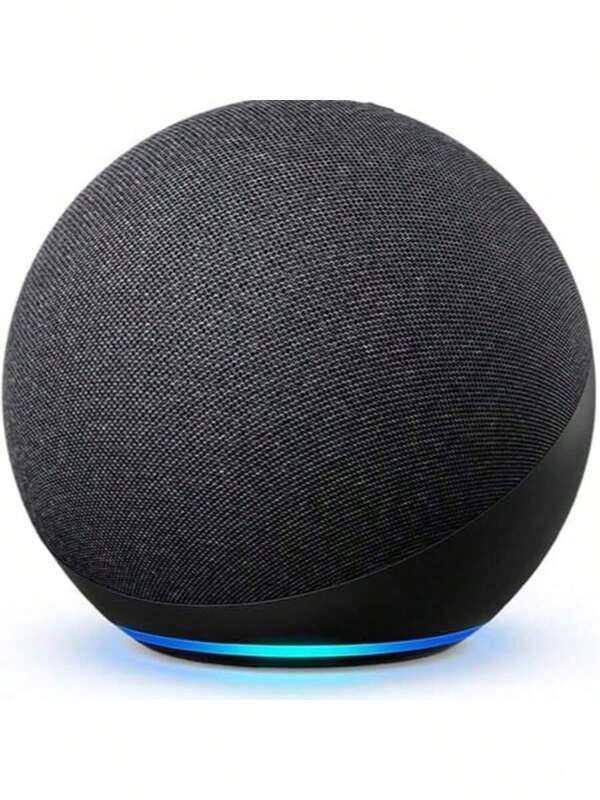 Echo (newest model), Alexa speaker with premium sound, Ideal for large bedrooms, living rooms and kitchens, Charcoal