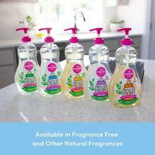 Dapple Baby Bottle Soap, Hypoallergenic Dish Soap For Baby Bottles, Powered By Plants, 1 Pump Included, Packaging May Vary, Fragrance Free, 16.9 Fl Oz (Pack Of 3) - mặc định - Xem 7